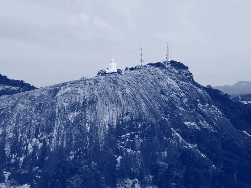 Ethagala, the Elephant Rock above Kurunegala